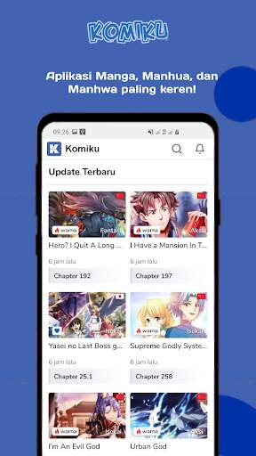 Komiku - Baca komik, manga, manhua dan Webtoon screenshot 1