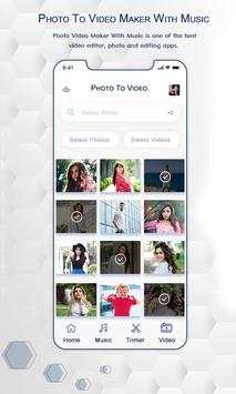Photo Video  Maker with music screenshot 1