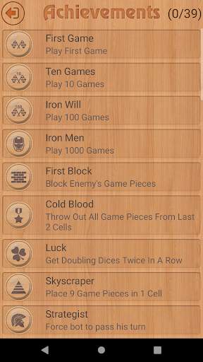 Backgammon screenshot 2