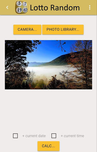 Lotto Random Photo/GPS screenshot 4