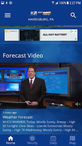 CBS 21 WX screenshot 2