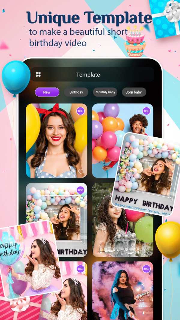 Birthday Video Maker screenshot 9