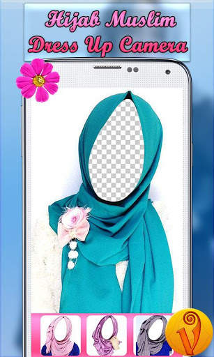 Hijab Muslim Dress Up Camera screenshot 3