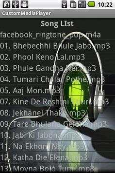 Mp3 Media Player screenshot 1