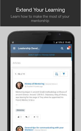 Chronus - Mobile Mentoring screenshot 4