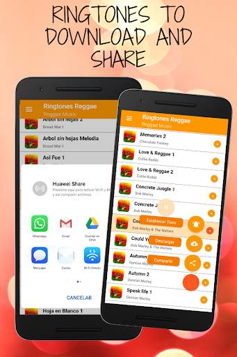 Reggae music cell phone ringtones screenshot 3