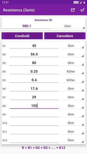 Ingegneria Elettrica Pacco screenshot 3