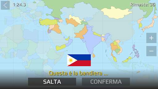 World Map Quiz screenshot 2
