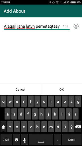 Қазақша Пернетақта - Kazakh (Qazaq) Keyboard screenshot 4