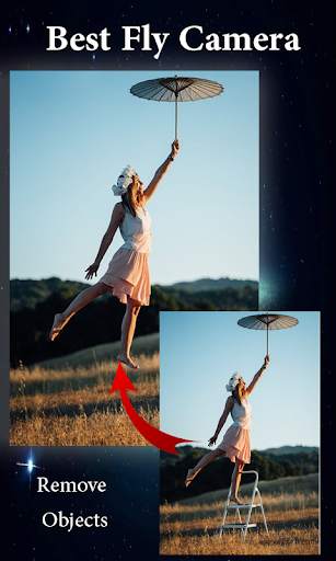 Fly Camera - Magic Levitation  screenshot 1