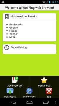 WebFing - Web Browser screenshot 2