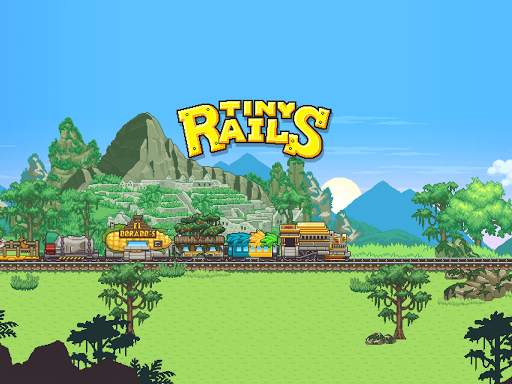 Tiny Rails - Train Tycoon 2023 स्क्रीनशॉट 9