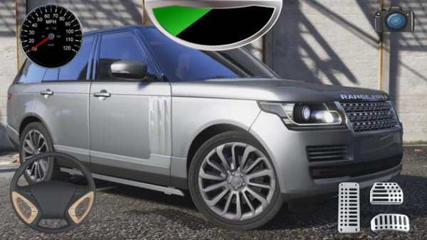 Driving Range Rover Vogue SUV Simulator screenshot 1