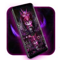 Dragon And Bloody Skull Theme on 9Apps
