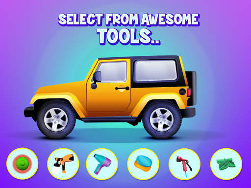Car Wash Salon Free Kids Games screenshot 1