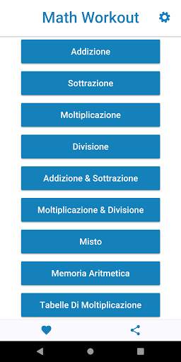 Math Workout - Giochi di matematica screenshot 1