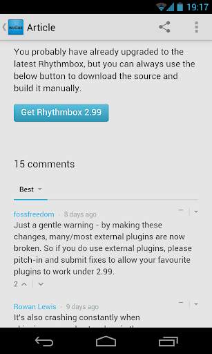 World of Gnome Reader screenshot 3