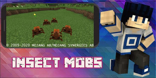 Mod Insects Mobs[Addon Map] screenshot 4