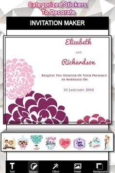 Invitation Card Maker : Flyer Creator 2 تصوير الشاشة