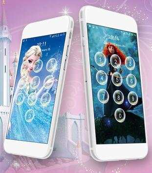 Disney Princess Lock Screen Phone Free screenshot 4