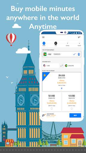 GTT Mobile Top-up screenshot 1