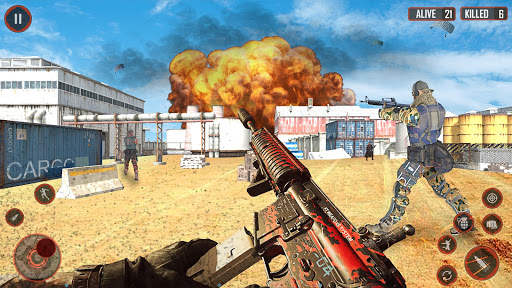 Squad Survival FPS Free Fire Commando Mission screenshot 5