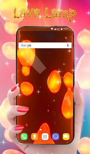 Lava Lamp Animated Keyboard   Live Wallpaper screenshot 1