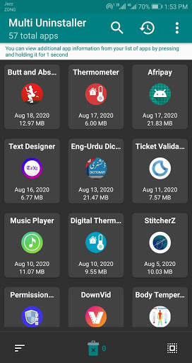 Easy Uninstaller App - Multi App Uninstall 6 تصوير الشاشة