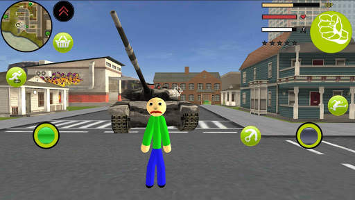 Body Stickman Basics Rope Hero | Open World Crime screenshot 2