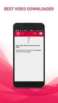Download video downloader HD screenshot 1