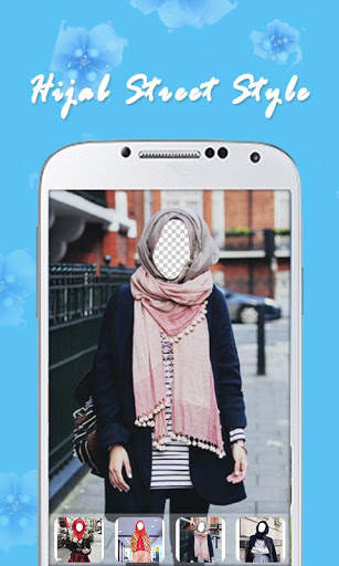 Hijab Street Style Camera screenshot 5