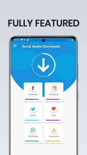Social Media All Video Downloader & Status Saver screenshot 1