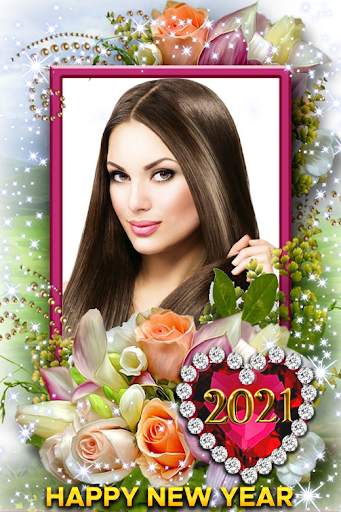 Happy New Year Photo Frame 2021 screenshot 14