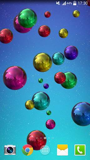 Space Bubbles Live Wallpaper screenshot 9