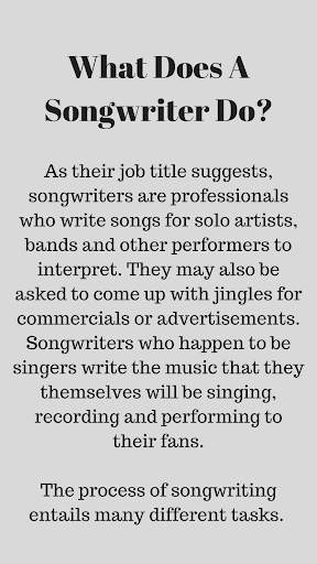 How to Write a Song screenshot 1