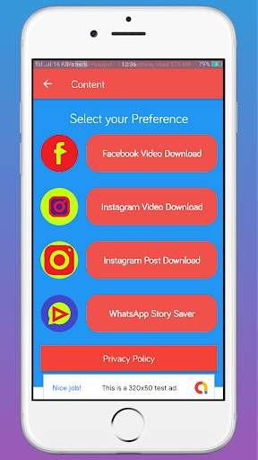 Social Media Video Downloader - Fb Insta Wasapp screenshot 2
