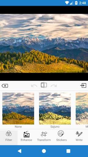 SkyPic - Easy Photo Editor 4 تصوير الشاشة