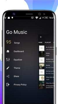 Go Music Player: Theme, MP3,M4A Player Free Music♫ screenshot 5