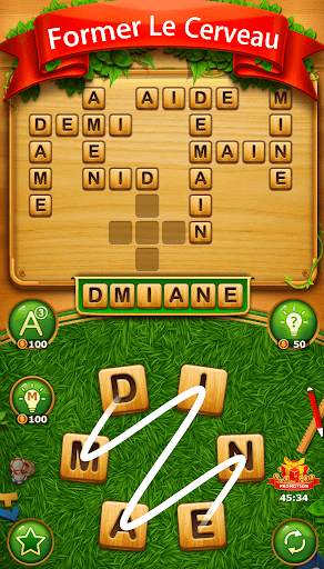 Recherche Par Mots Croisés Jeu screenshot 3