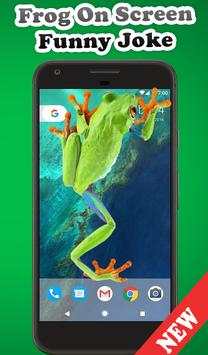 Frog On Screen Funny Joke screenshot 1