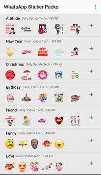 2019 Sticker for WhatsApp screenshot 1
