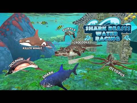 Shark Beasts Water Racing screenshot 2
