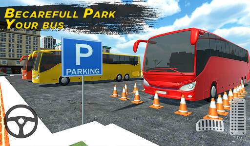 Heavy Bus Parking Simulator Game 2019 screenshot 7