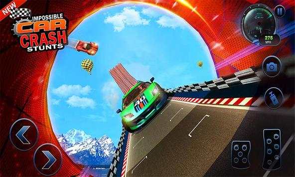 Impossible Car Crash Stunts - Car Racing Game screenshot 3
