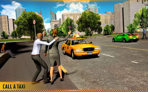 HQ Taxi Driving 3D screenshot 18