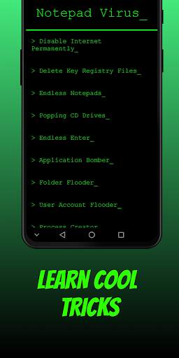 NotePad Virus скриншот 2