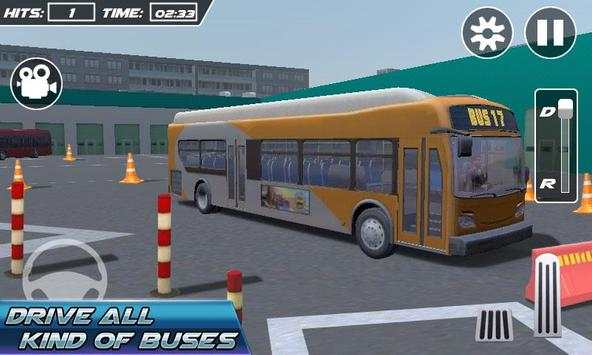 Bus Driver Bus Parking 2017 screenshot 3