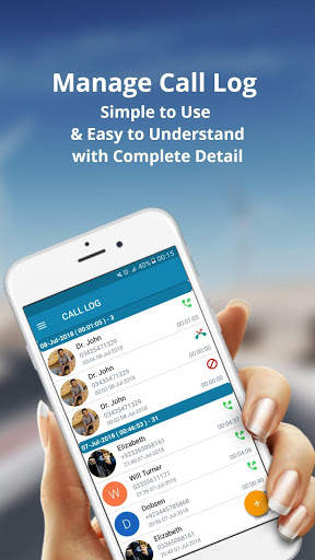 Call Log Monitor, Call History- Free PDF Export screenshot 1