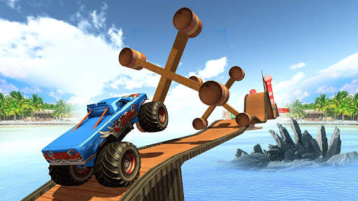 Crazy Monster Truck Stunts 3D: Stunt Racing Games screenshot 2