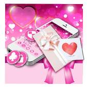 Pink bow theme love  theme wallpaper 1.1.2